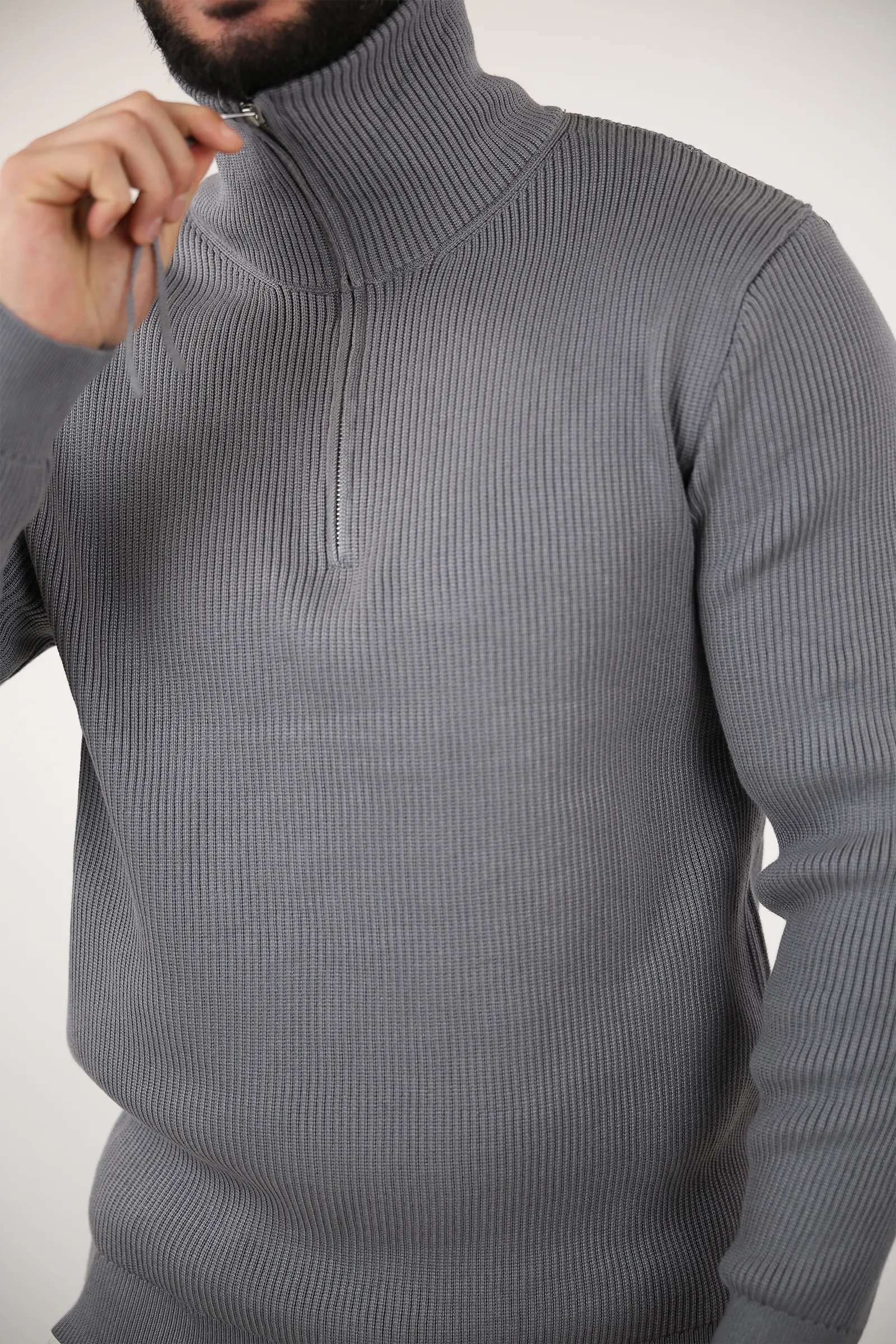 Xhemper funnel neck rib - Image 4