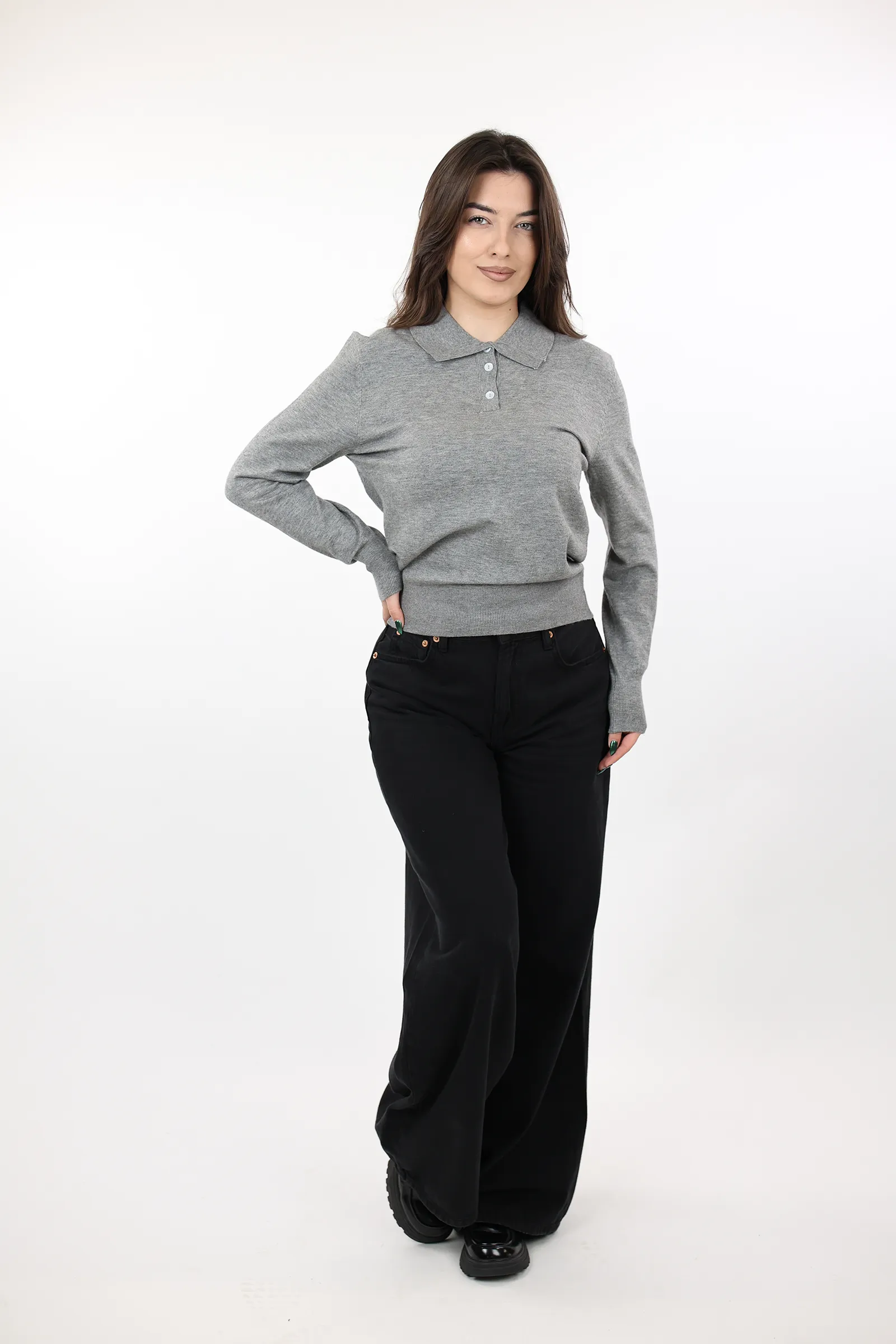 Xhemper knit polo top - Image 25